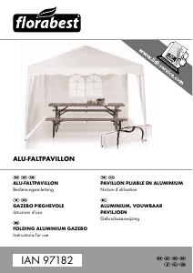 Manuale Florabest IAN 97182 Gazebo