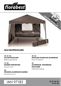 Manuale Florabest IAN 97183 Gazebo