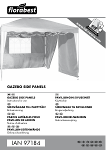 Brugsanvisning Florabest IAN 97184 Pavillon