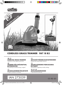 Bruksanvisning Florabest IAN 273039 Grästrimmer