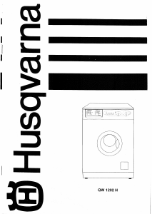 Bruksanvisning Husqvarna QW1202H Tvättmaskin