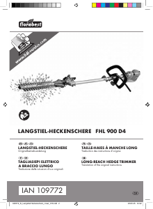 Manuale Florabest IAN 109772 Tagliasiepi