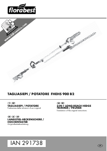 Manuale Florabest IAN 291738 Tagliasiepi