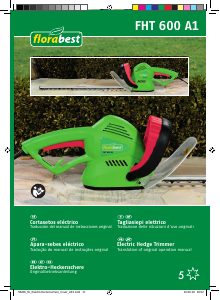 Manual de uso Florabest IAN 56206 Tijeras cortasetos