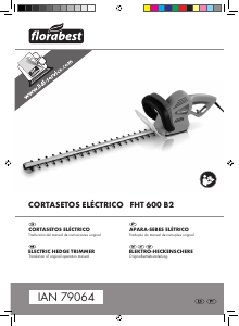 Manual Florabest IAN 79064 Corta-sebes