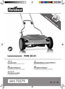 Bruksanvisning Florabest IAN 70379 Gräsklippare