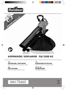 Manual Florabest IAN 73662 Soprador de folhas