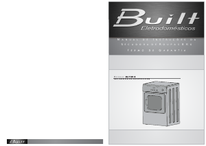 Manual Built BLT SR 8 Máquina de secar roupa