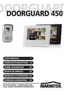Mode d’emploi Marmitek DoorGuard 450 Interphone