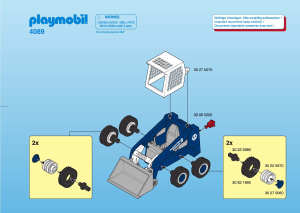 Manuale Playmobil set 4089 Rescue Minipale
