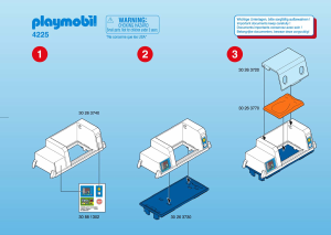 Manuale Playmobil set 4225 Rescue Infermiere con incubatrice