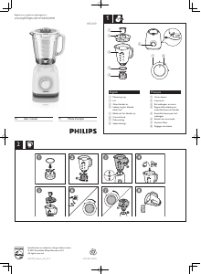 Handleiding Philips HR2109 Blender