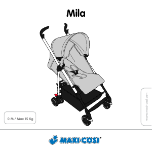 Handleiding Maxi-Cosi Mila Kinderwagen