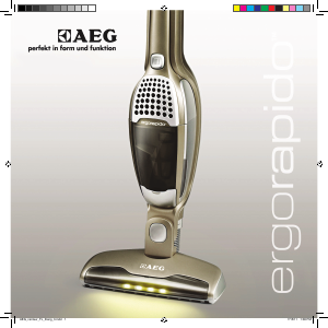 Εγχειρίδιο AEG AG910 ErgoRapido Ηλεκτρική σκούπα