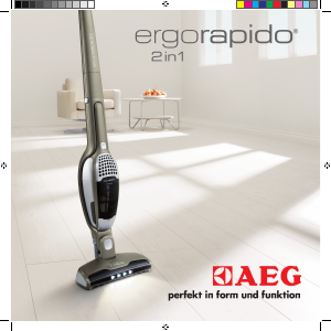 Mode d’emploi AEG AG933 ErgoRapido Aspirateur