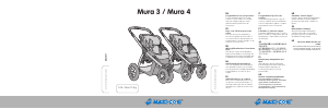 Посібник Maxi-Cosi Mura 3 Прогулянкова дитяча коляска