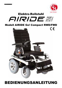 Bedienungsanleitung Excel Airide Go! Compact Elektrorollstuhl
