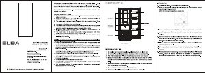 Handleiding Elba EUF-K5744FF(SV) Vriezer