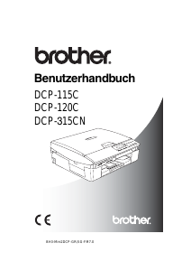 Bedienungsanleitung Brother DCP-315CN Multifunktionsdrucker