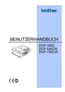 Bedienungsanleitung Brother DCP-750CW Multifunktionsdrucker