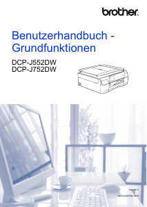 Bedienungsanleitung Brother DCP-J552DW Multifunktionsdrucker