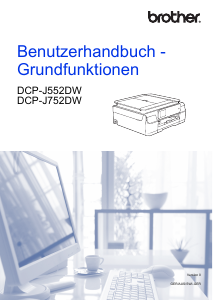 Bedienungsanleitung Brother DCP-J752DW Multifunktionsdrucker
