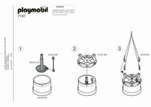 Manuale Playmobil set 7187 Rescue Elisoccorso