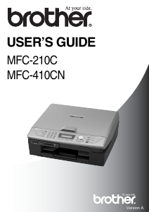 Handleiding Brother MFC-410CN Multifunctional printer