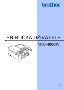 Manuál Brother MFC-490CW Multifunkční tiskárna