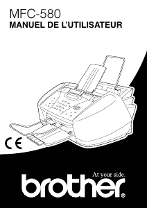 Mode d’emploi Brother MFC-580 Imprimante multifonction