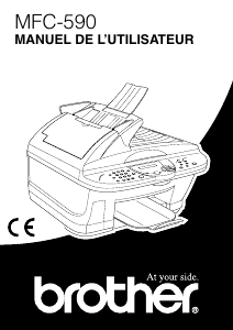Mode d’emploi Brother MFC-590 Imprimante multifonction