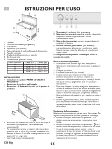 Manuale Ignis CF 27 EG Congelatore