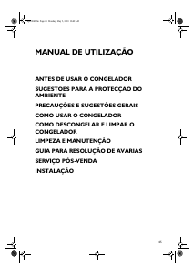 Manual Ignis CVC 24 Congelador