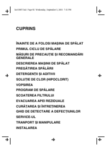 Manual Ignis AWV 1035 Mașină de spălat