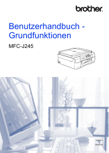 Bedienungsanleitung Brother MFC-J245 Multifunktionsdrucker