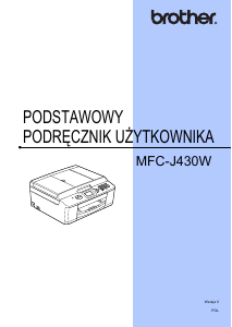 Instrukcja Brother MFC-J430W Drukarka wielofunkcyjna