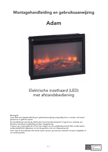Bedienungsanleitung Manor House Adam Elektrokamin
