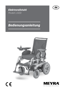 Bedienungsanleitung Meyra 1.609 Elektrorollstuhl