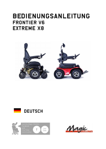 Bedienungsanleitung Mobility Magic Extreme X8 Elektrorollstuhl