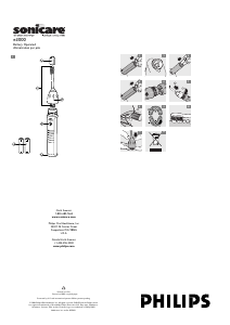 Manual Philips HX3351 Sonicare Electric Toothbrush