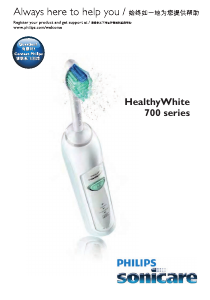 Handleiding Philips HX6761 Sonicare HealthyWhite Elektrische tandenborstel