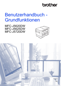 Bedienungsanleitung Brother MFC-J5620DW Multifunktionsdrucker