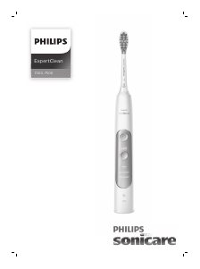 Manual Philips HX9645 Sonicare ExpertClean Electric Toothbrush