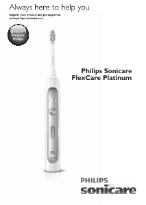 Manual Philips HX9110 Sonicare FlexCare Platinum Electric Toothbrush