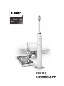 Manual Philips HX9901 Sonicare DiamondClean Escova de dentes elétrica