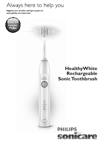 Mode d’emploi Philips HX6782 Sonicare HealthyWhite Brosse à dents électrique