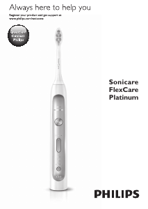 Manual Philips HX9170 Sonicare FlexCare Platinum Electric Toothbrush