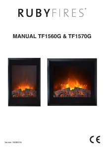 Bedienungsanleitung RubyFires TG1570G Elektrokamin