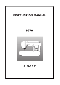 Manual Singer 9970 Sewing Machine