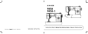 Handleiding Singer 9858 Naaimachine